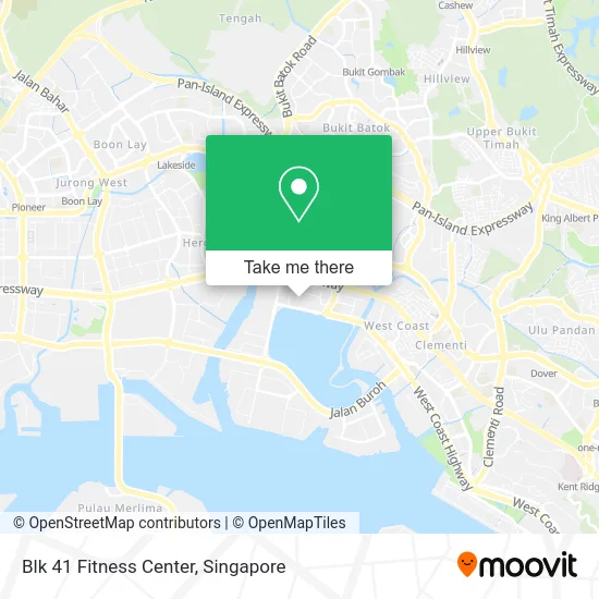 Blk 41 Fitness Center map