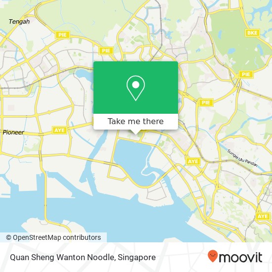 Quan Sheng Wanton Noodle map