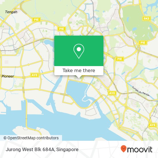 Jurong West Blk 684A map