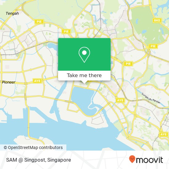 SAM @ Singpost map