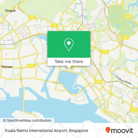 Kuala Namu International Airport map
