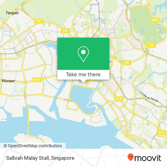 Salbiah Malay Stall map