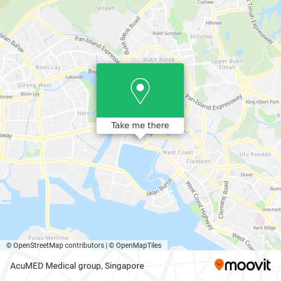 AcuMED Medical group map