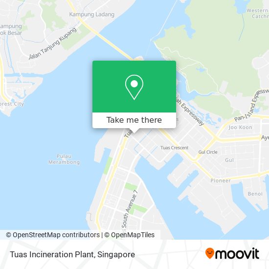 Tuas Incineration Plant地图