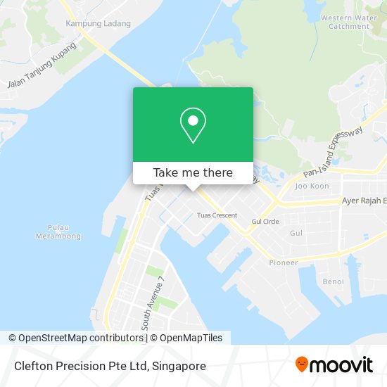 Clefton Precision Pte Ltd map
