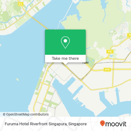 Furuma Hotel Riverfront Singapura map