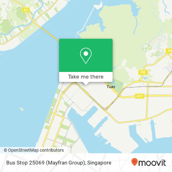 Bus Stop 25069 (Mayfran Group) map