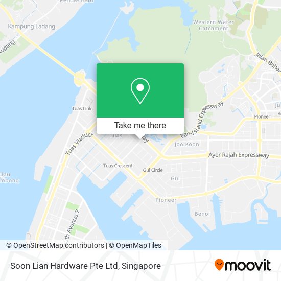 Soon Lian Hardware Pte Ltd map