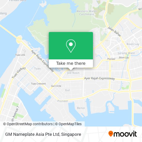 GM Nameplate Asia Pte Ltd map