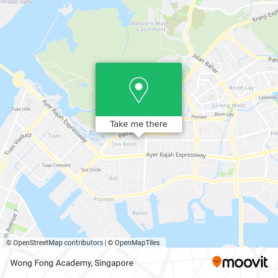Wong Fong Academy map