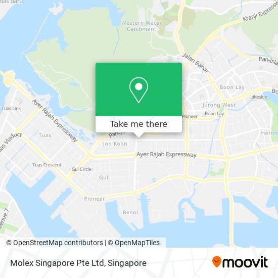 Molex Singapore Pte Ltd map