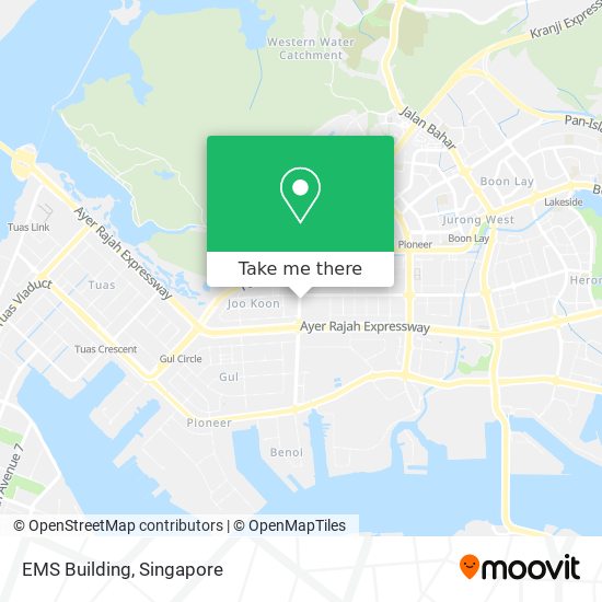 EMS Building map