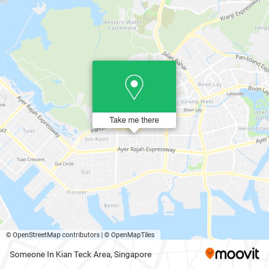 Someone In Kian Teck Area map