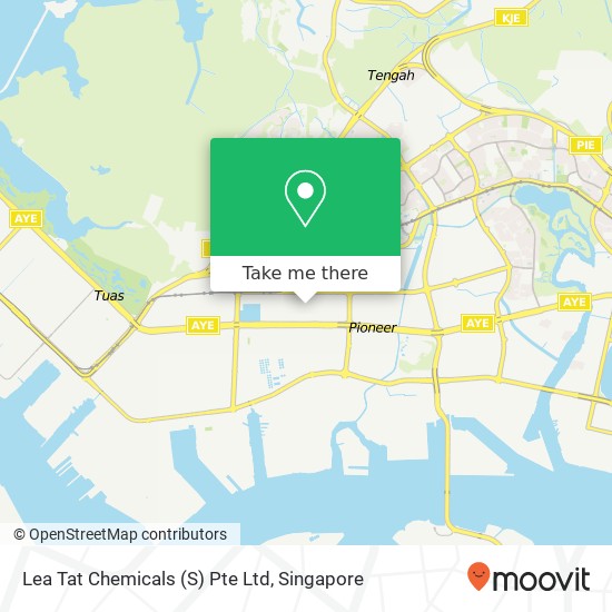 Lea Tat Chemicals (S) Pte Ltd map