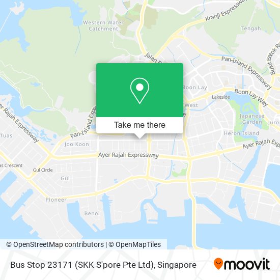 Bus Stop 23171 (SKK S'pore Pte Ltd) map