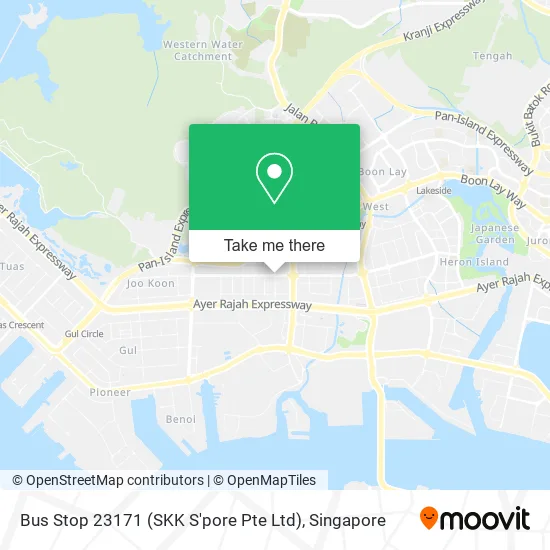 Bus Stop 23171 (SKK S'pore Pte Ltd) map
