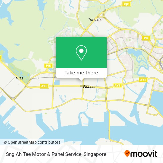 Sng Ah Tee Motor & Panel Service地图