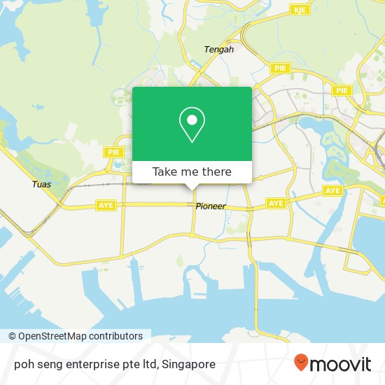 poh seng enterprise pte ltd map