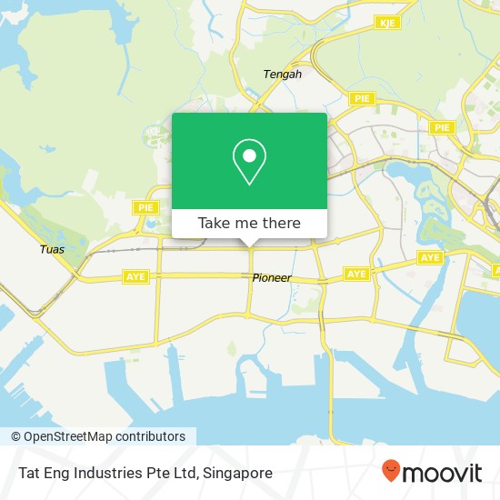 Tat Eng Industries Pte Ltd地图