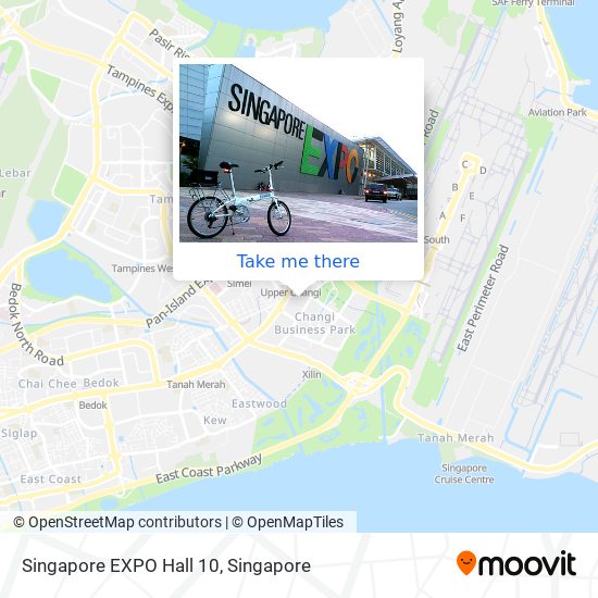Singapore EXPO Hall 10 map
