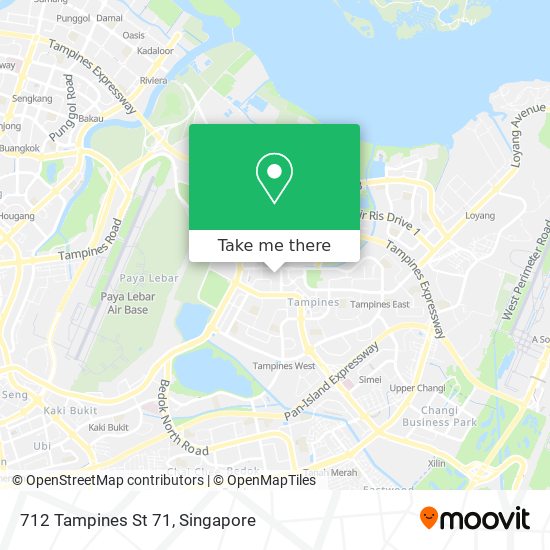 712 Tampines St 71 map