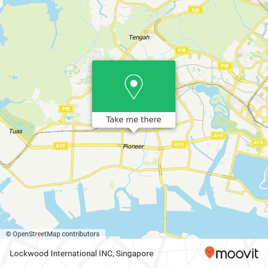 Lockwood International INC map
