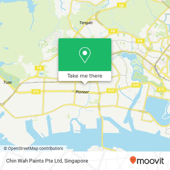 Chin Wah Paints Pte Ltd map