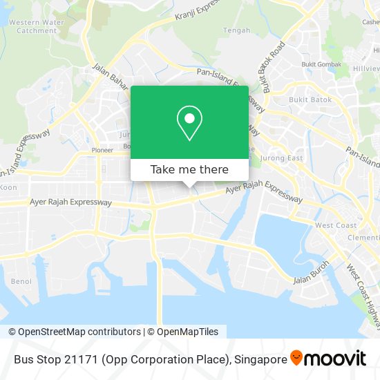 Bus Stop 21171 (Opp Corporation Place)地图