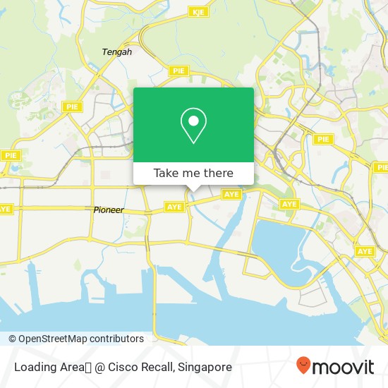 Loading Area @ Cisco Recall map