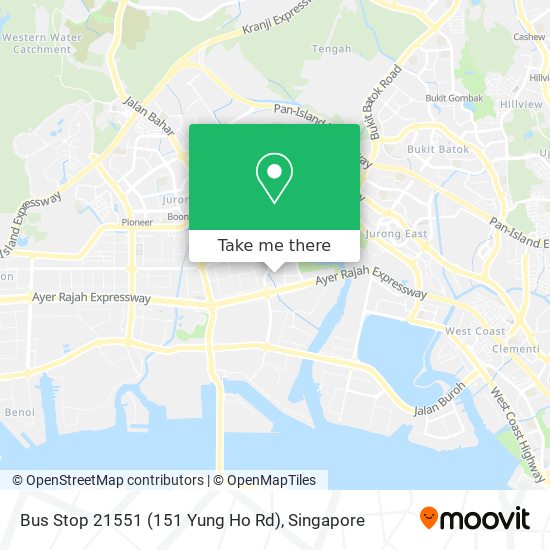 Bus Stop 21551 (151 Yung Ho Rd) map