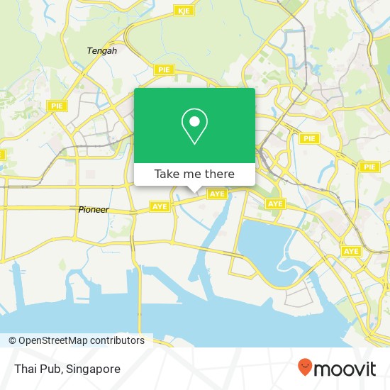 Thai Pub map
