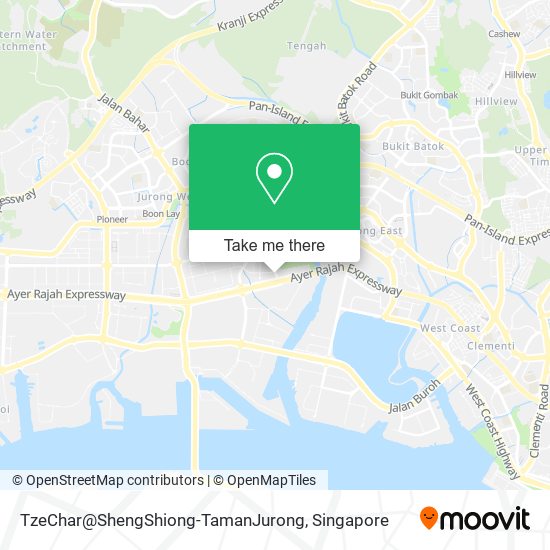 TzeChar@ShengShiong-TamanJurong地图
