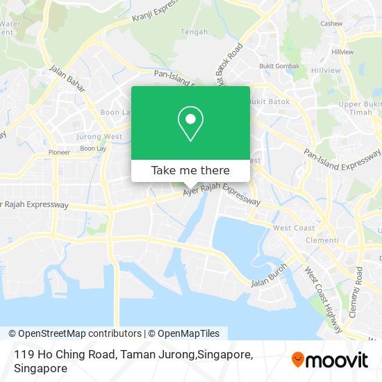 119 Ho Ching Road, Taman Jurong,Singapore地图