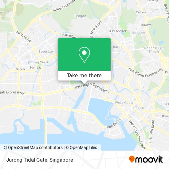 Jurong Tidal Gate地图