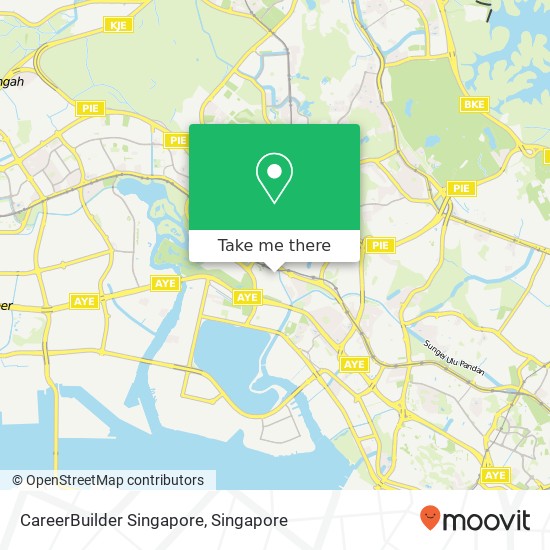 CareerBuilder Singapore map