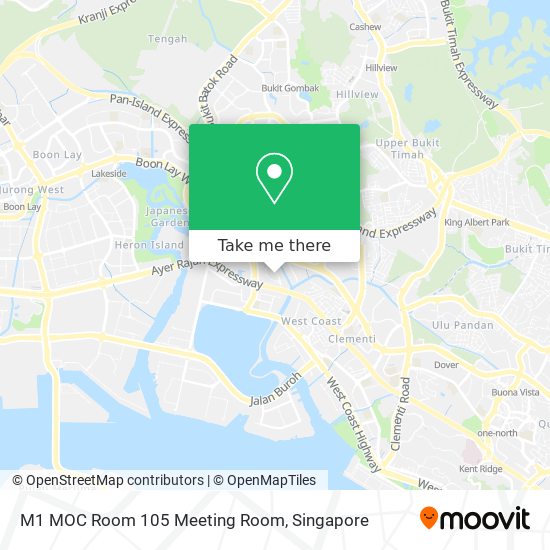M1 MOC Room 105 Meeting Room地图