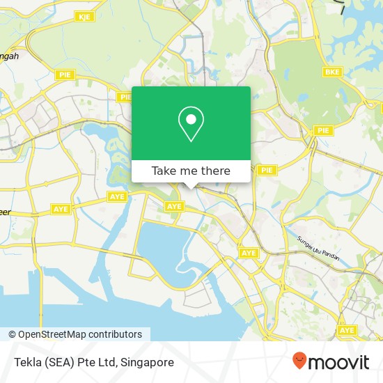 Tekla (SEA) Pte Ltd map