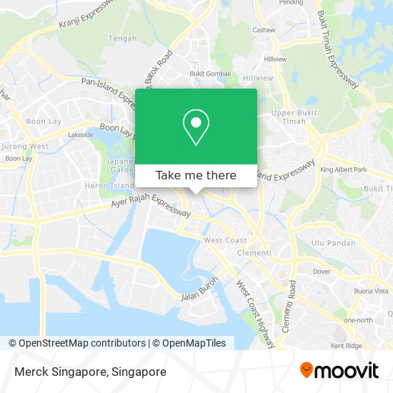 Merck Singapore地图