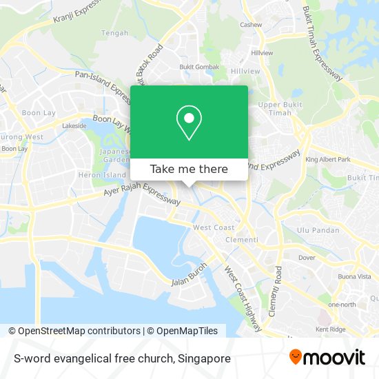 S-word evangelical free church地图