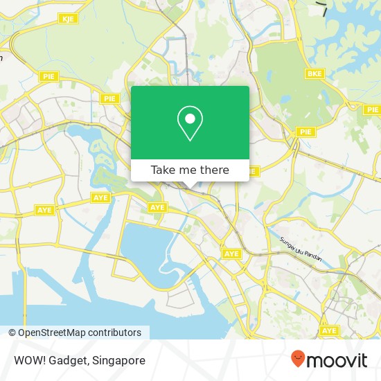 WOW! Gadget map