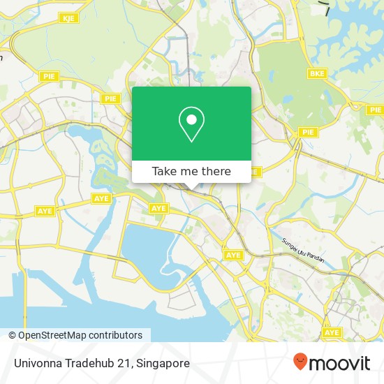 Univonna Tradehub 21 map