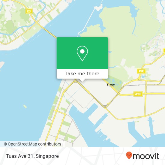 Tuas Ave 31 map