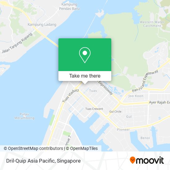 Dril-Quip Asia Pacific map