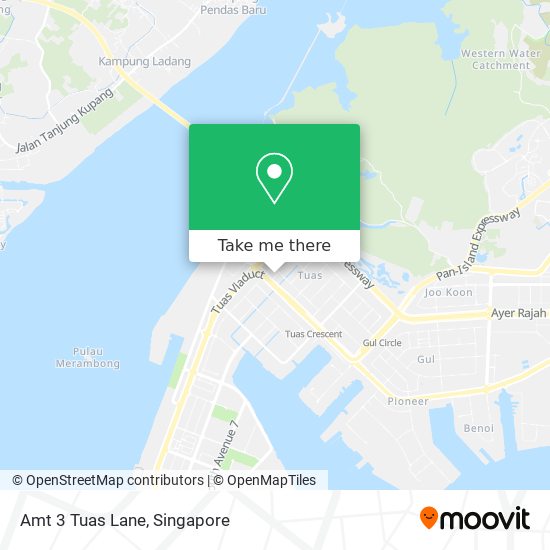 Amt 3 Tuas Lane map
