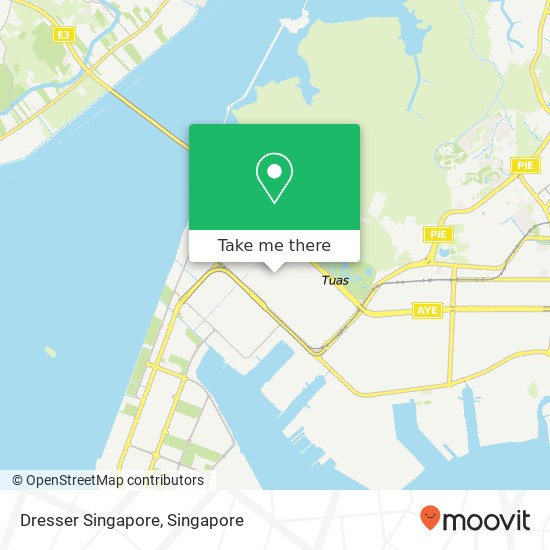 Dresser Singapore地图