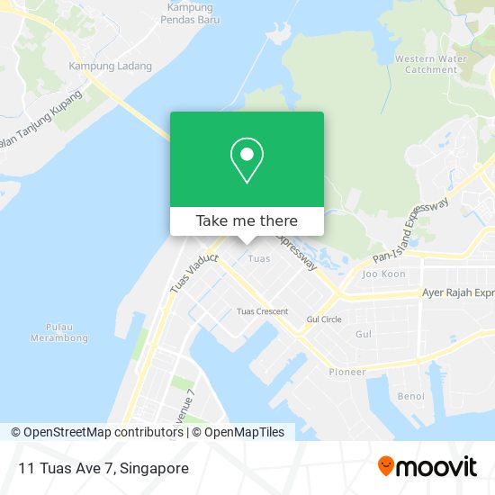 11 Tuas Ave 7 map