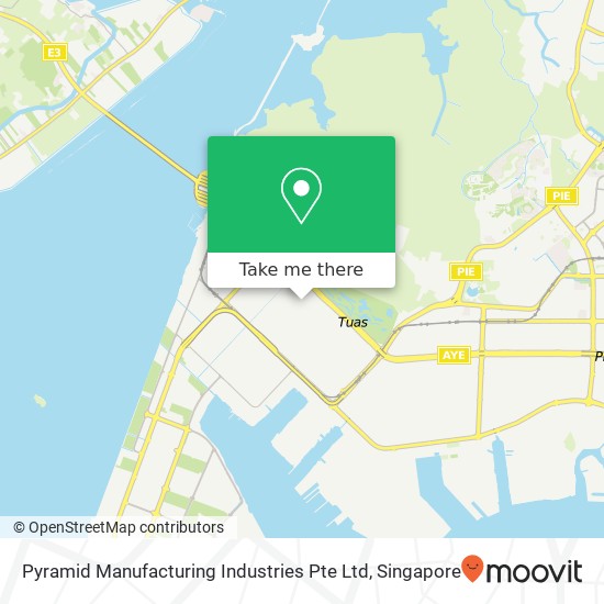 Pyramid Manufacturing Industries Pte Ltd map