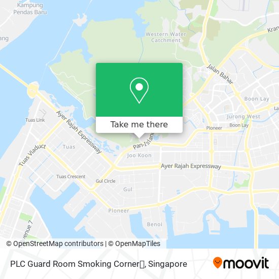 PLC Guard Room Smoking Corner map