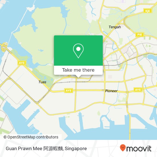 Guan Prawn Mee 阿源蝦麵 map