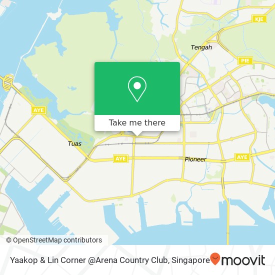 Yaakop & Lin Corner @Arena Country Club map